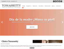 Tablet Screenshot of clinicatomassetty.com